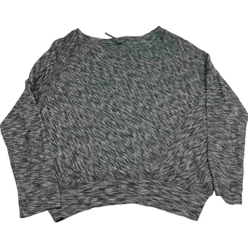 women's tops with asymmetrical designsTop Long Sleeve By Anthropologie In Grey, Size: S