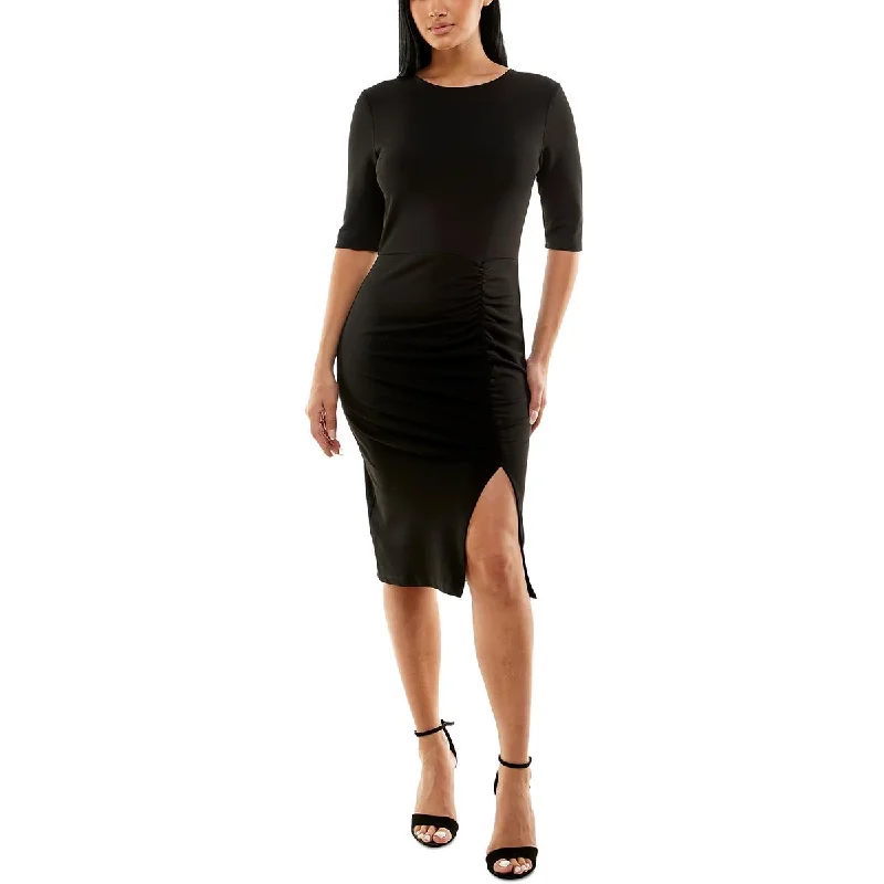 women's shift dressesB. Darlin Womens Juniors Ruched  Bodycon Dress