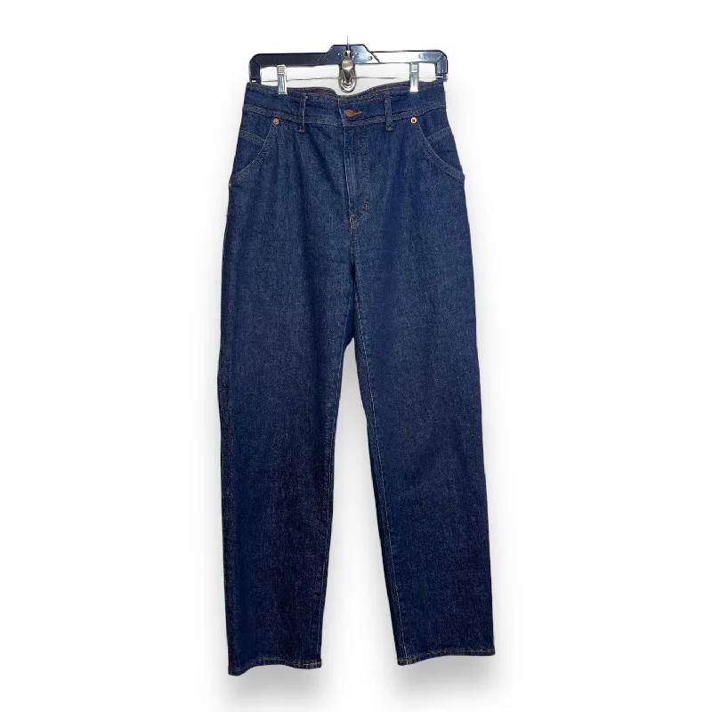 women's low-rise denim jeansJeans Straight By Madewell In Blue Denim, Size: 6