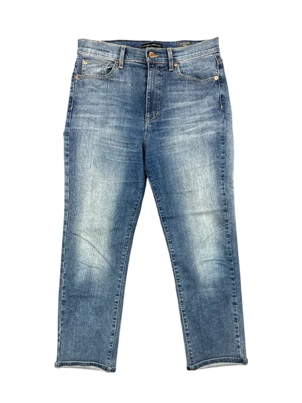 women's denim jeans for springJeans Cropped By Modern American In Blue Denim, Size: 10