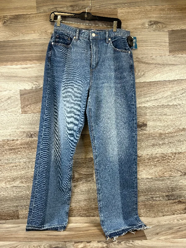 women's denim jeans for a cozy weekendJeans Straight By Loft In Blue Denim, Size: 8