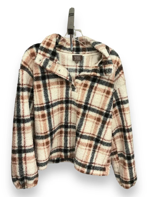 women's tops for those who prefer classic over trendy stylesTop Long Sleeve By Clothes Mentor In Plaid Pattern, Size: S