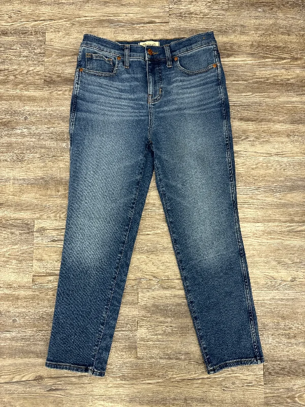 women's denim jeans for a vintage styleJeans Straight By Madewell In Blue Denim, Size: 8p