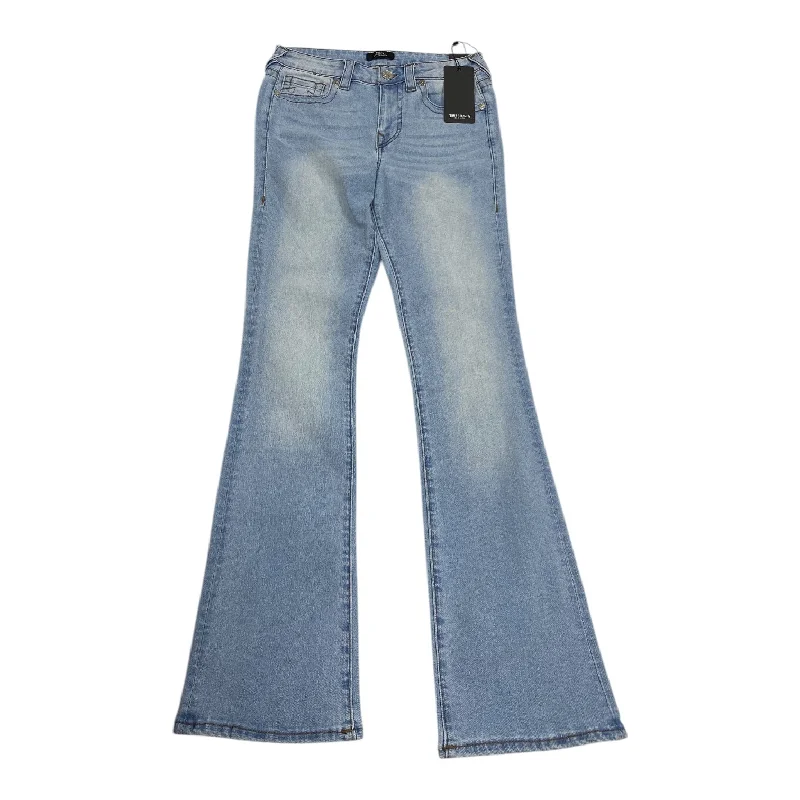 women's denim jeans with patchesJeans Boot Cut By True Religion In Blue, Size: 6