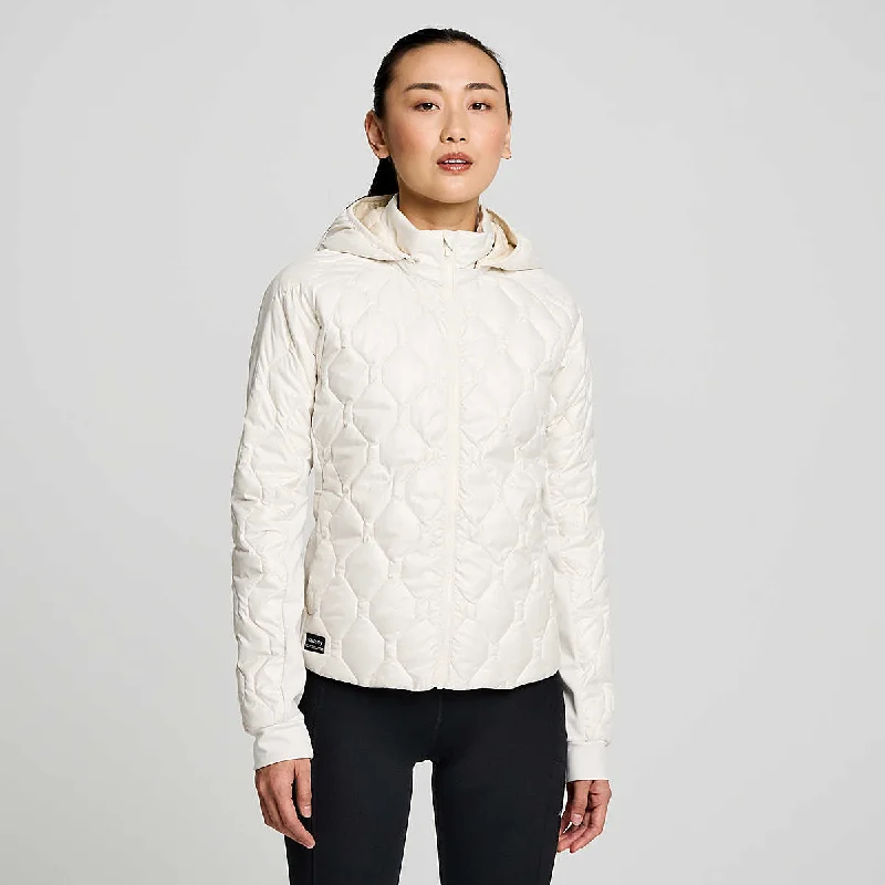 women's coats for petite womenWomen's Saucony Solstice Oysterpuff Jacket