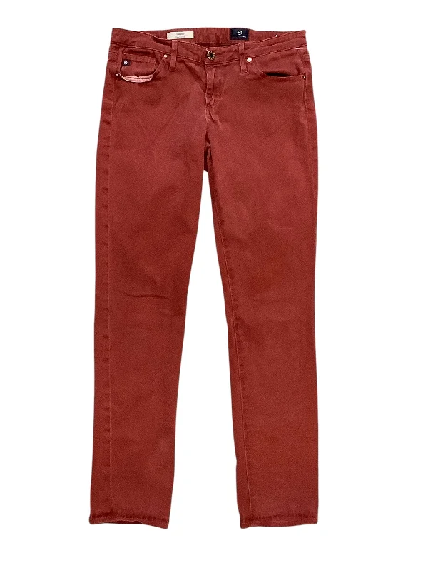 women's stone-washed denim jeansJeans Boyfriend By Adriano Goldschmied In Red, Size: 6/28