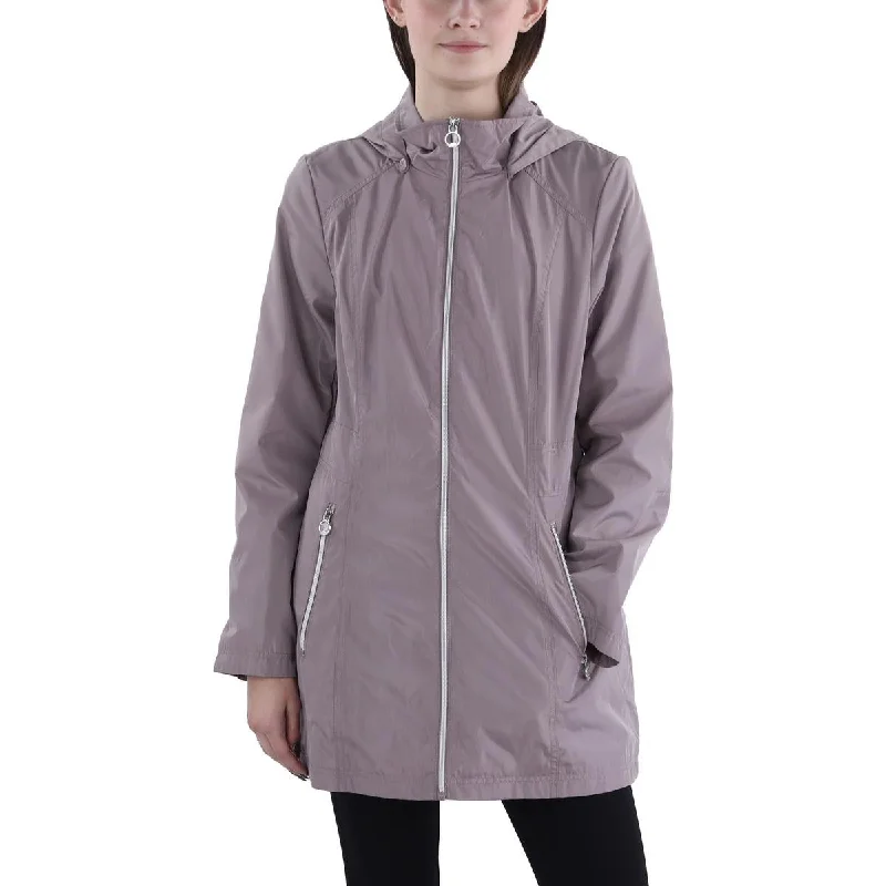 women's coats for those who believe in investing in quality fashionWomens Lightweight Hooded Raincoat