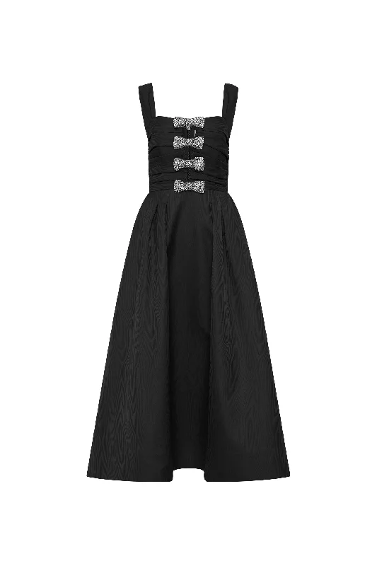 women's lace-up dressesLuiza Strap Midi Dress