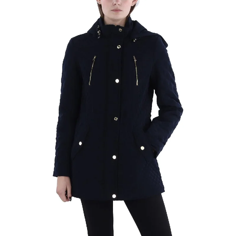 women's coats for glamorous eveningsWomens Lightweight Hooded Quilted Coat