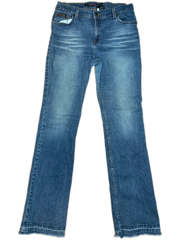 women's denim jeans for a relaxed lookJeans Flared By Dkny In Denim, Size: 7