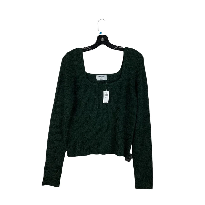 women's tops for minimalist aestheticsTop Long Sleeve By Old Navy In Green, Size: L