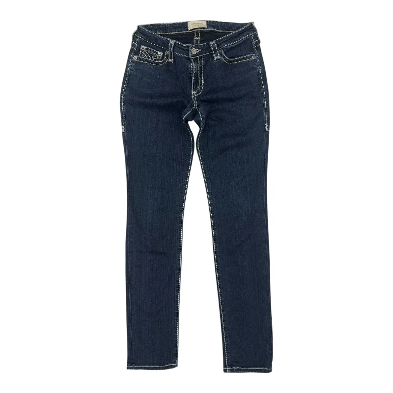 women's denim jeans for a cozy weekendJeans Skinny By Big Star In Blue Denim, Size:6