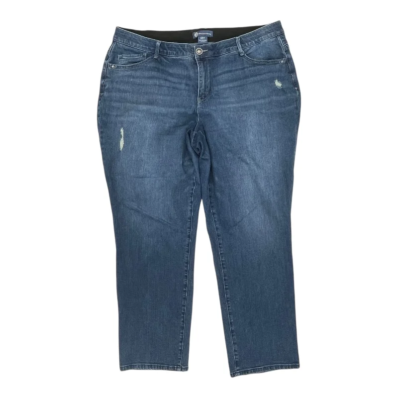 women's denim jeans for a chic appearanceJeans Straight By Democracy In Blue Denim, Size:22