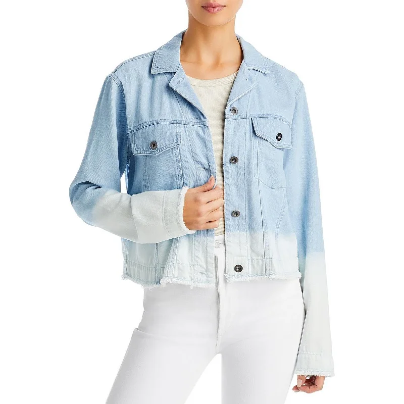 women's coats for cozy nights inCoco Womens Tencel Cold Weather Denim Jacket