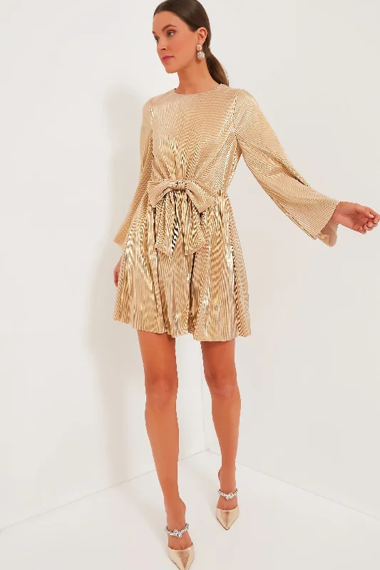 women's fair-trade dressesBell-Sleeved Goldie Mini Dress