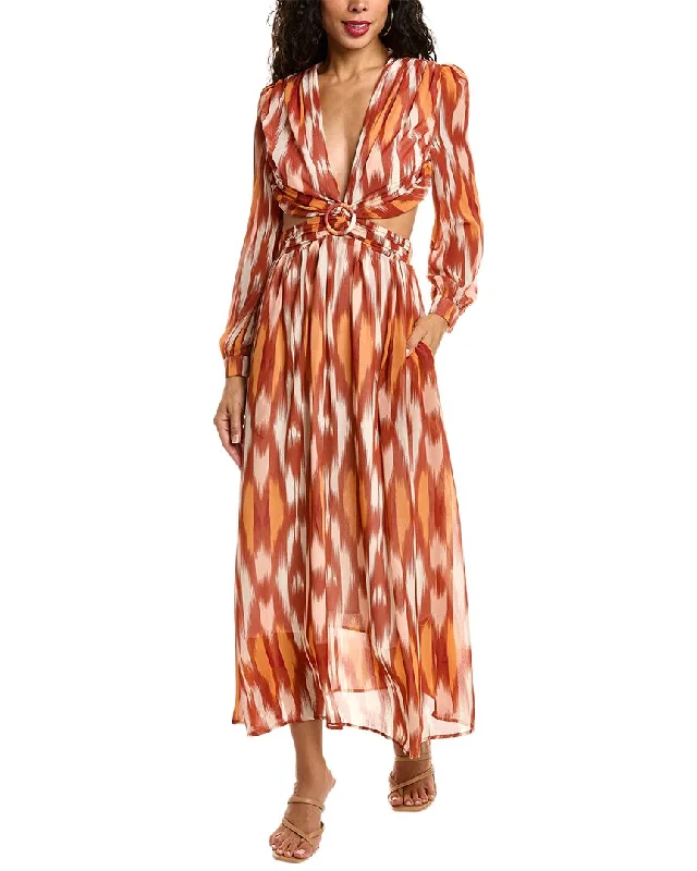 women's wrap dressesO.P.T. Kimia Maxi Dress