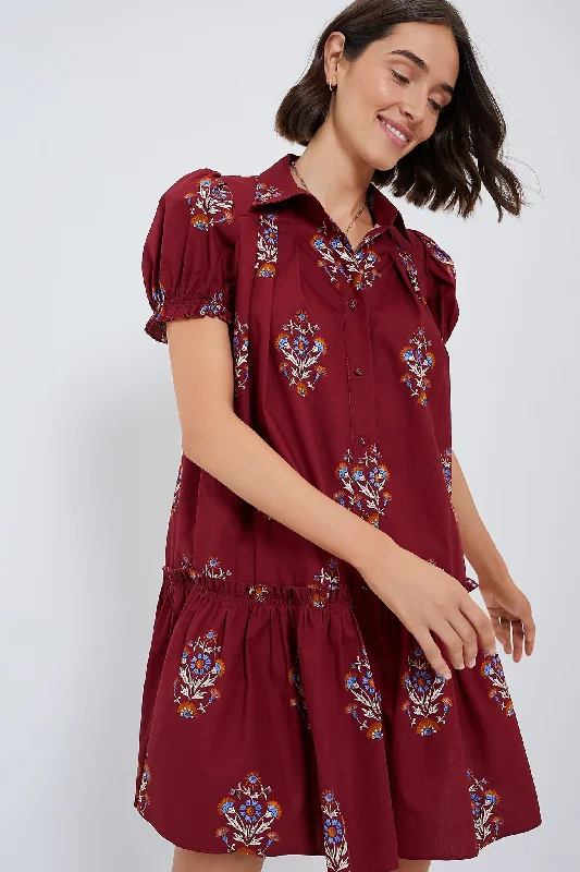 Vintage DressMulberry Fleur Drifter Mini Dress