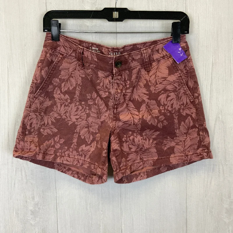 women's high-waisted shortsRed Shorts Ana, Size 2