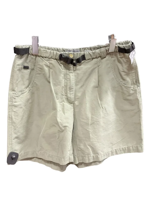 women's mini shortsGreen Shorts Eddie Bauer, Size Xl