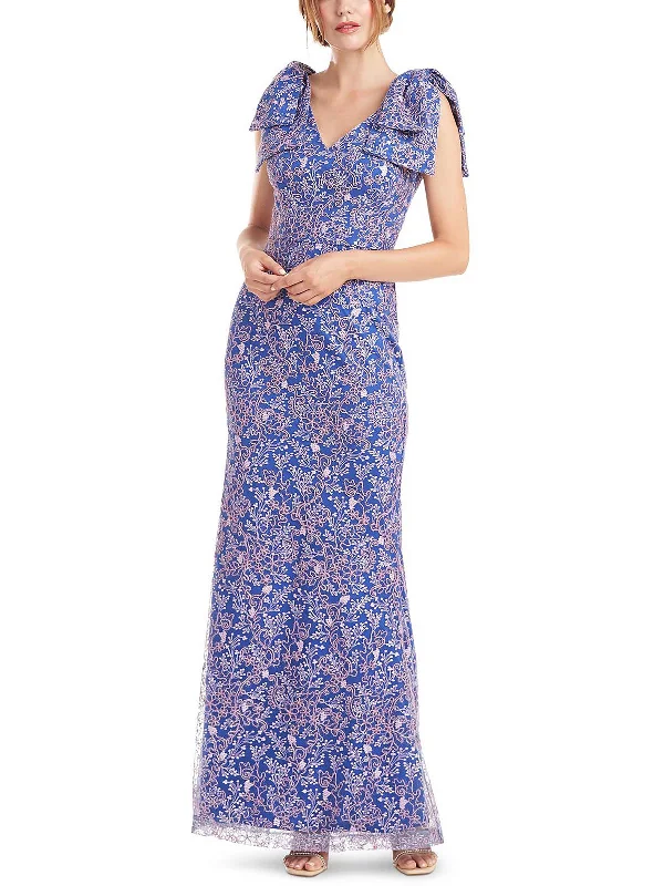 Button-Down DressWomens Paisley Maxi Evening Dress