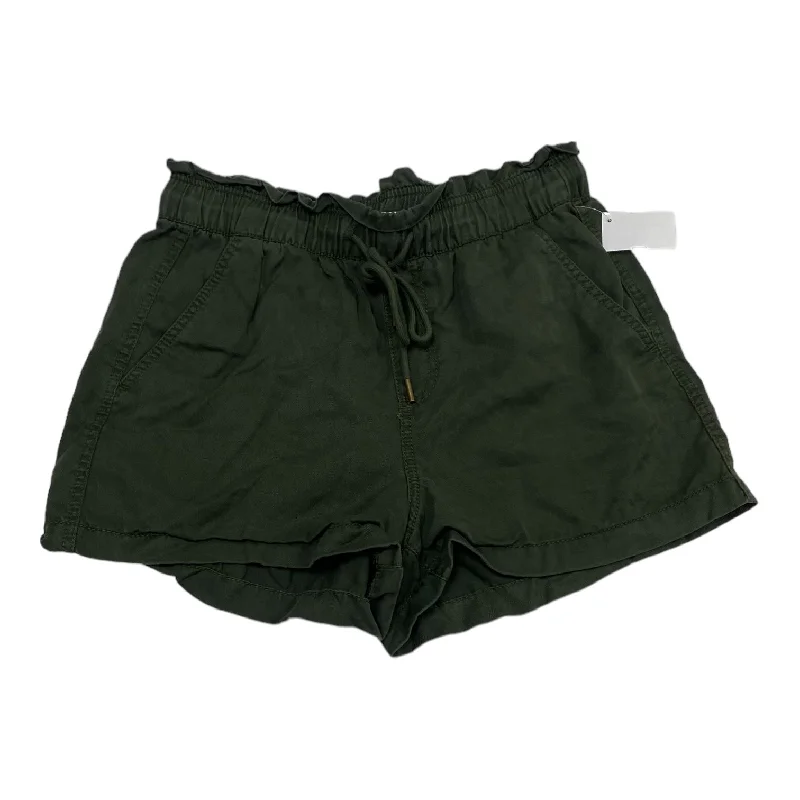 women's wool shortsGreen Shorts Loft, Size M