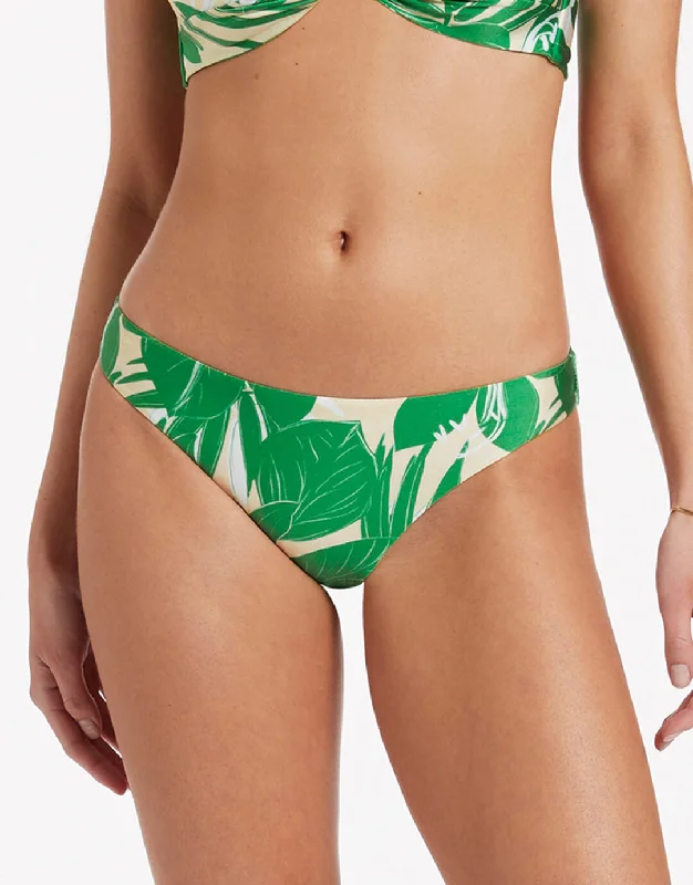 Resort Female SwimwearFloreale Hipster Bikini Pant - Green