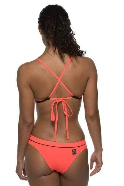 Stylish Wrap FemaleDamien Bikini Bottoms - Contrast