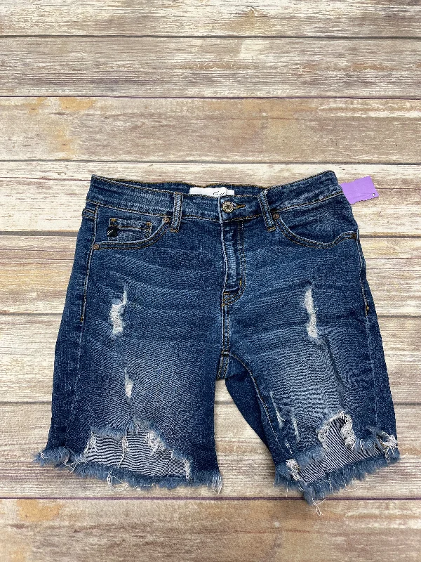 women's casual shortsBlue Denim Shorts Kancan, Size S