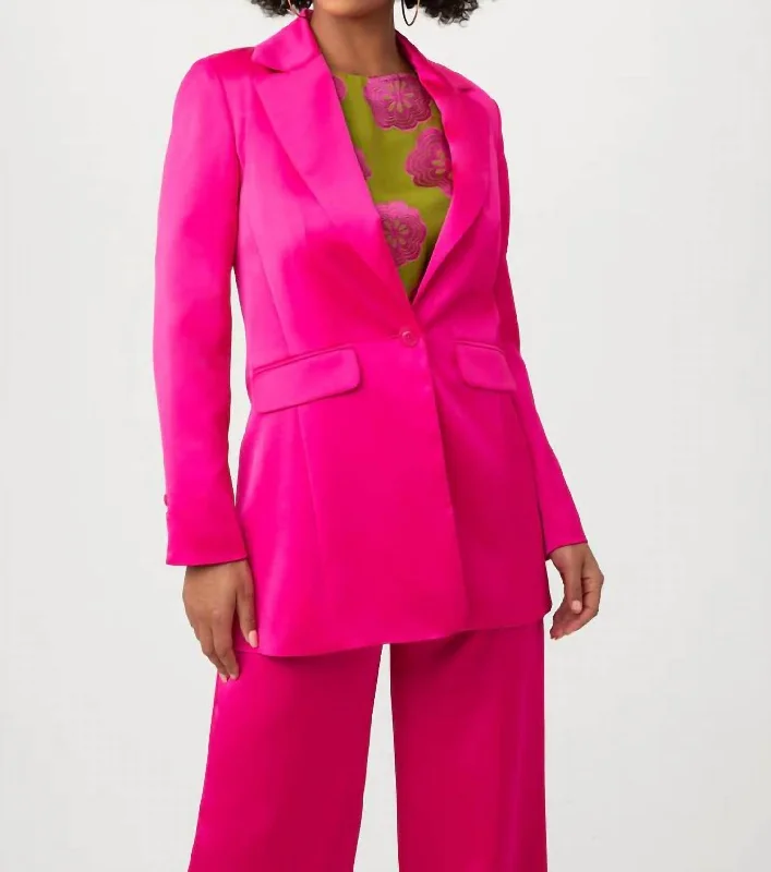 Park Avenue Jacket In Pink