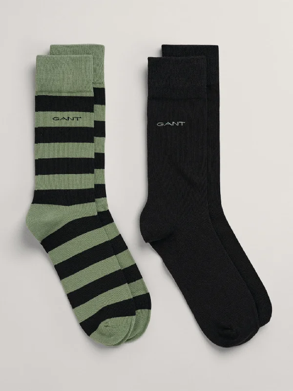 Low-Maintenance SocksGant Pack Of 2 Above Ankle Length Socks