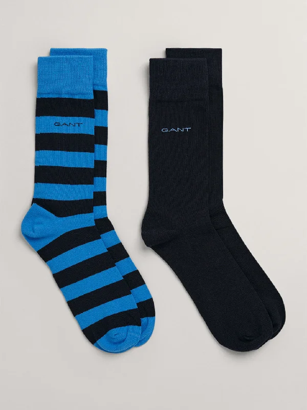 Wool SocksGant Men Pack Of 2 Above Ankle Length Socks