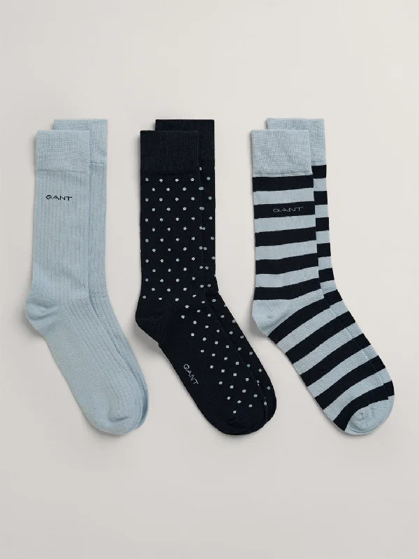 Dressy SocksGant Men Pack Of 3 Above Ankle-Length Socks