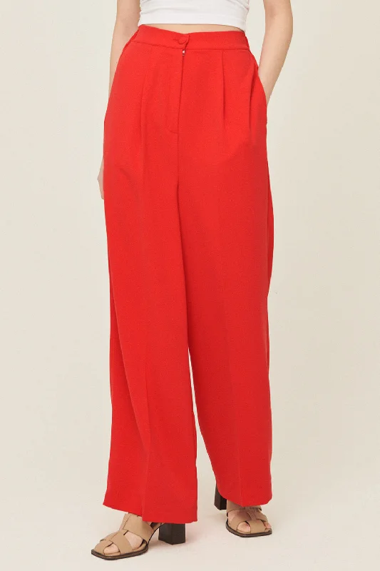 women's short pantsJania High Wide Leg Pants