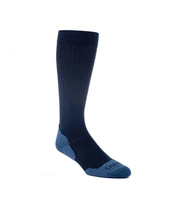 Flat-Knit SocksIris Socks - Blue Fonce