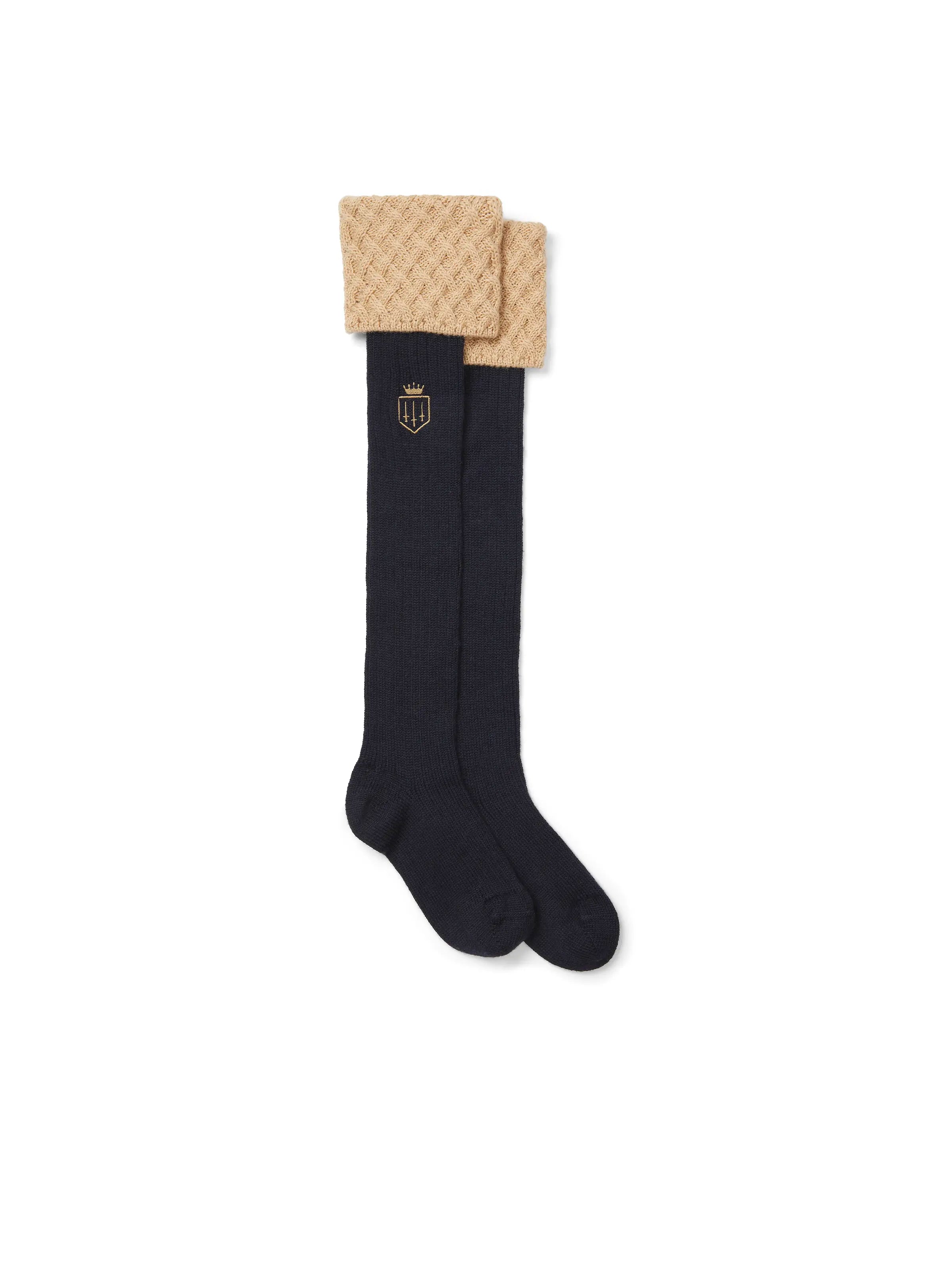 Hiking SocksExplorer Merino Socks - Navy & Fawn