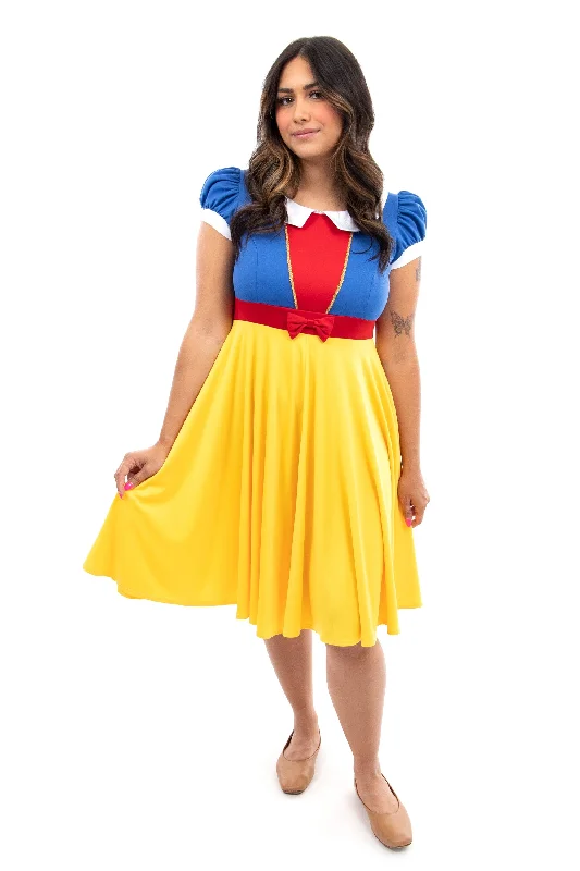 women's bespoke dressesAdult Snow White Twirl Dress