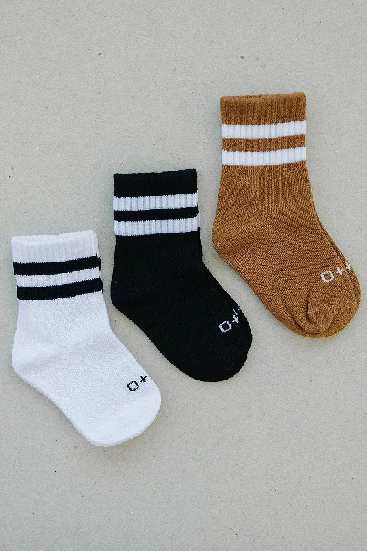 Knee-High SocksCrew Socks 3 Pack