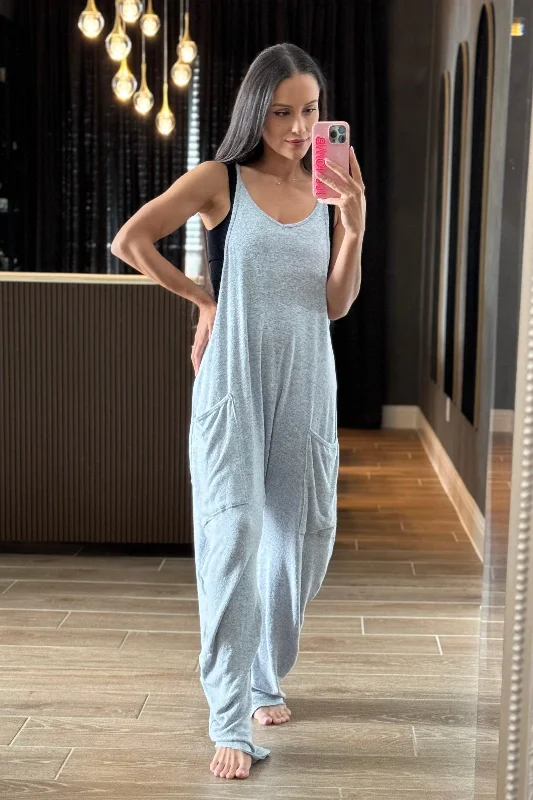 women's jumpsuits with self-ties at the waistCHARLIE JUMPSUIT