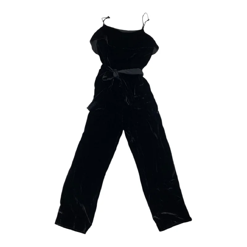 women's jumpsuits with self-ties at the waistJumpsuit By Banana Republic In Black, Size: 2