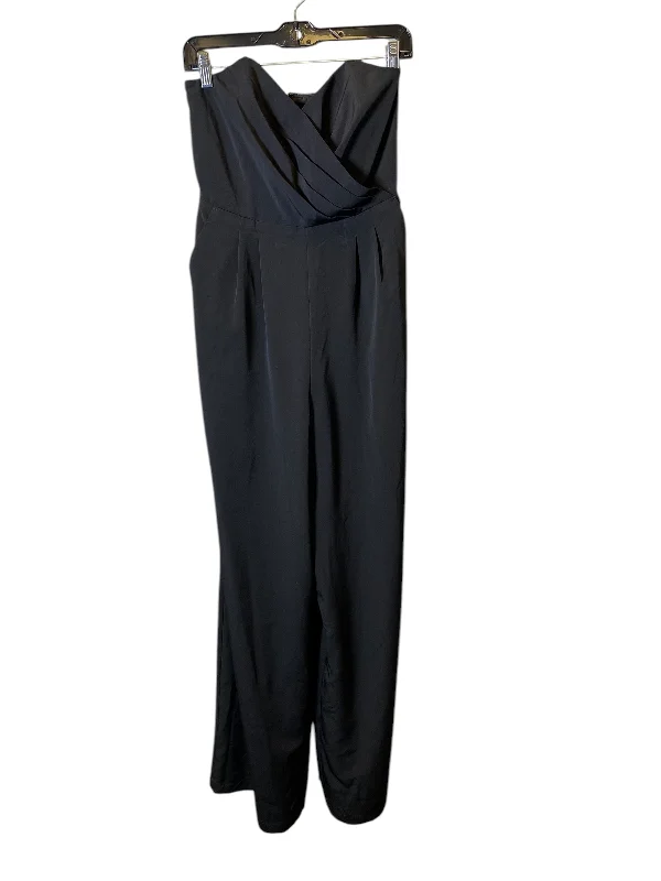 women's jumpsuits with Peter Pan collarsJumpsuit By Express In Black, Size: S