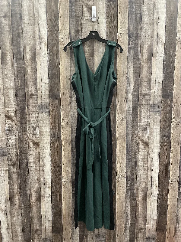 women's jumpsuits with V-necksJumpsuit By Lysse In Green, Size: 1x