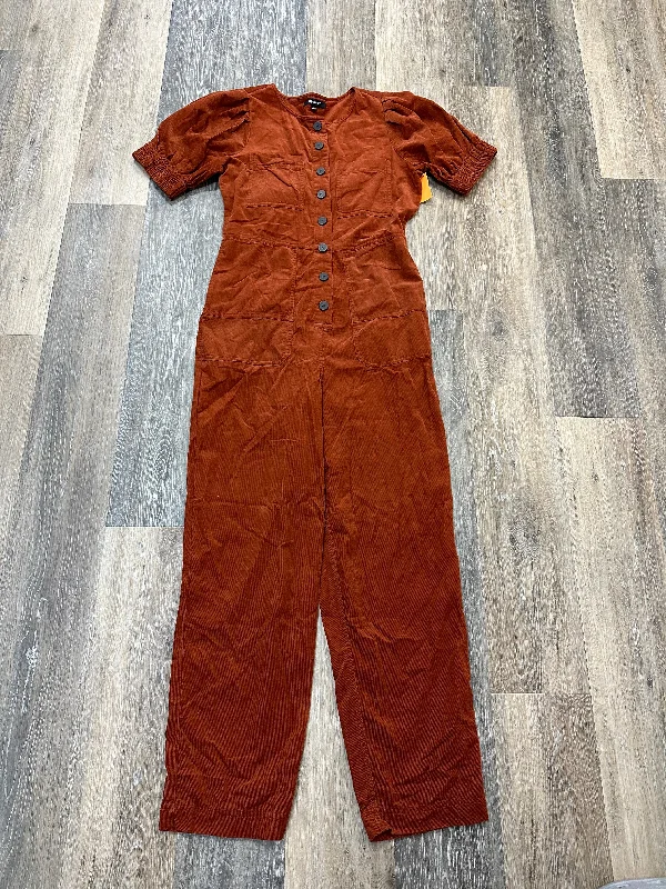 women's jumpsuits with halter necksJumpsuit By Madewell In Orange, Size: 2