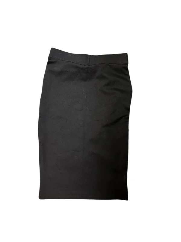 women's satin skirtsSkirt Designer By Iris In Black, Size: L