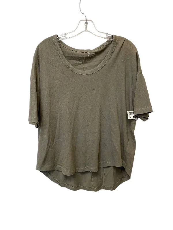 women's tops for fashion-forward individualsTop Short Sleeve Basic By Athleta In Green, Size: Xs