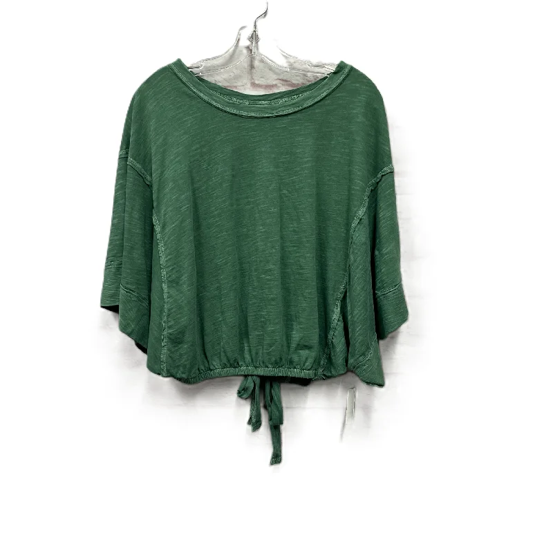 women's tops for those who refuse to compromise on styleTop Short Sleeve By Pilcro In Green, Size: S